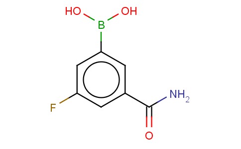 3-CARBAMOYL-5-FLUOROPHENYLBORONIC ACID